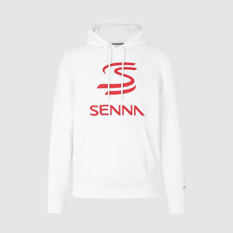 AS FW MENS SENNA LOGO HOODY - red