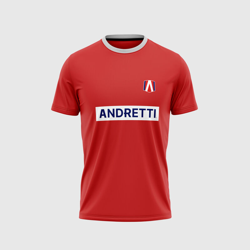 ANDRETTI SL FE TEAM TEE - red