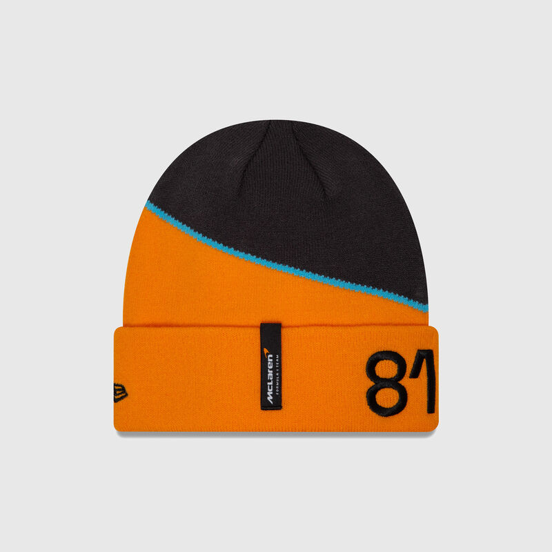 MCLAREN SL RP OSCAR PIASTRI CUFF BEANIE - orange