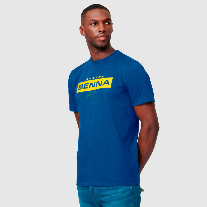 AS FW LOGO TEE - navy