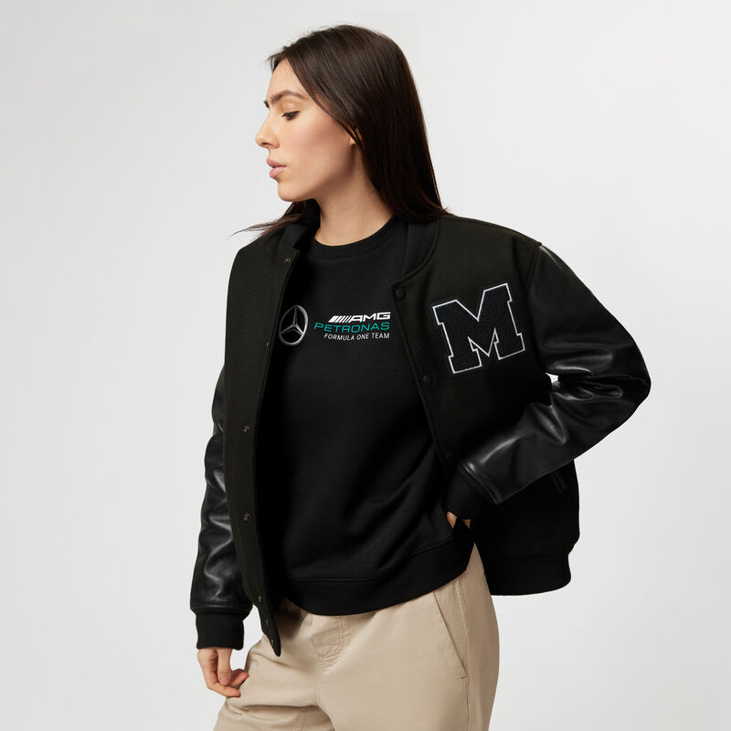 MAPF1 FW VARSITY JACKET - black