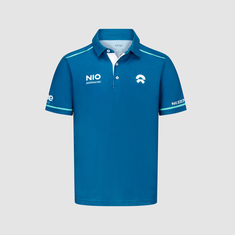 NIO 333 SL TEAM POLO SHIRT - blue