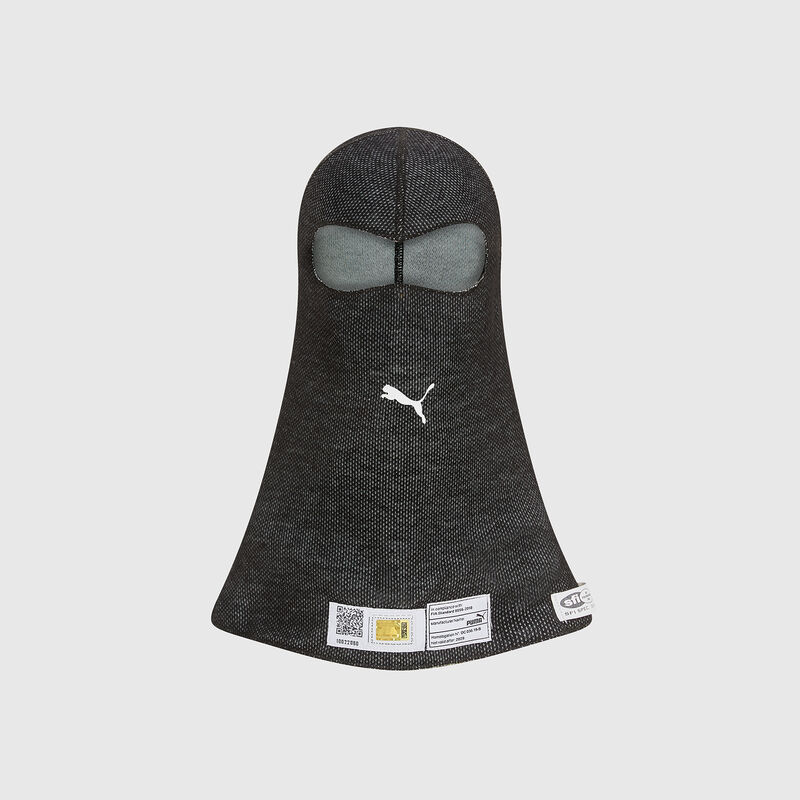 PU RW FIA OPEN FACE BALACLAVA - black