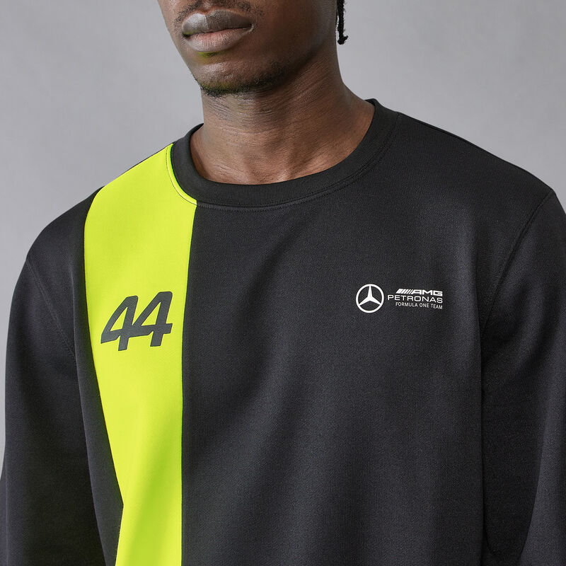 MAPF1 FW LH CREW NECK SWEAT - black