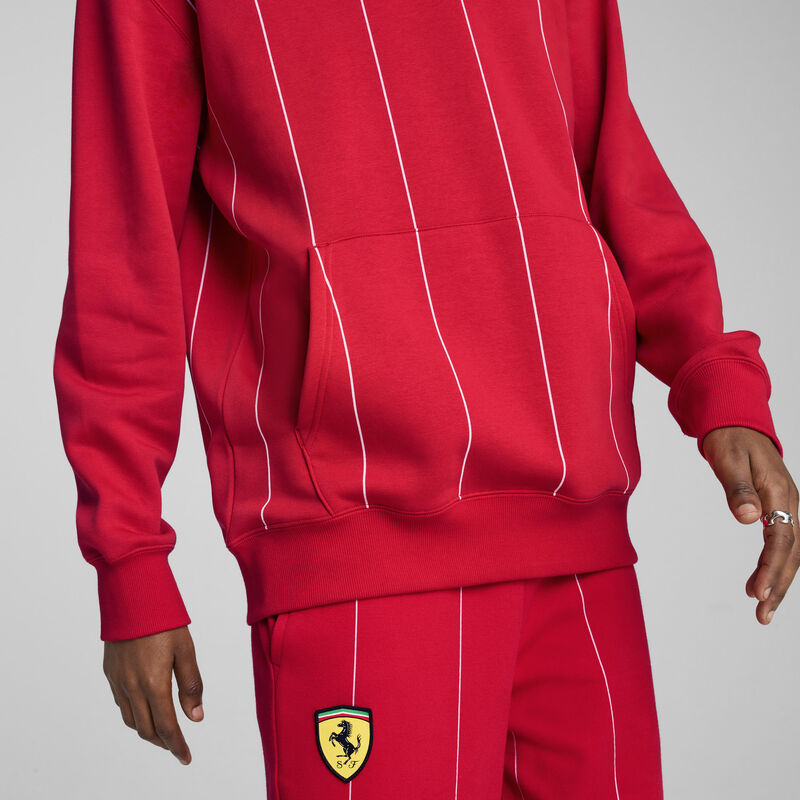 SF LS RACE PREMIUM HOODIE - red