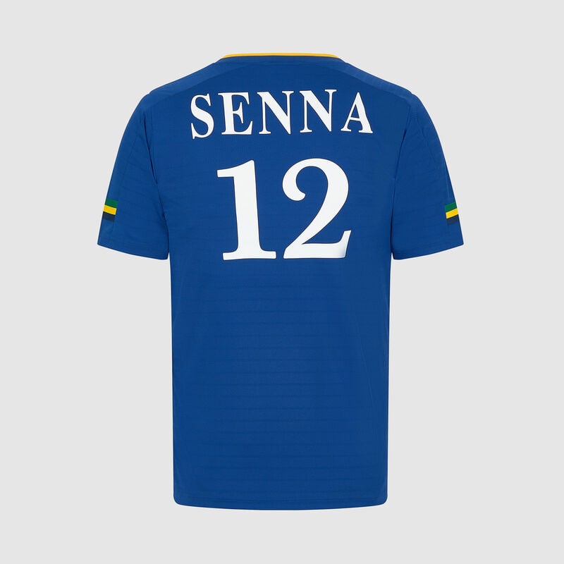 AS FW MENS STRIPE SPORTS TEE - navy