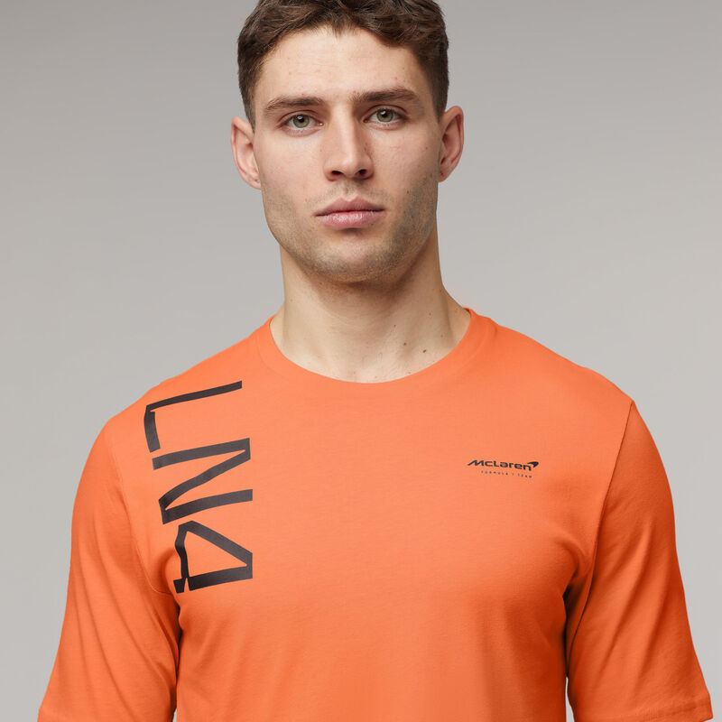 MCLAREN FW NORRIS TEE - orange