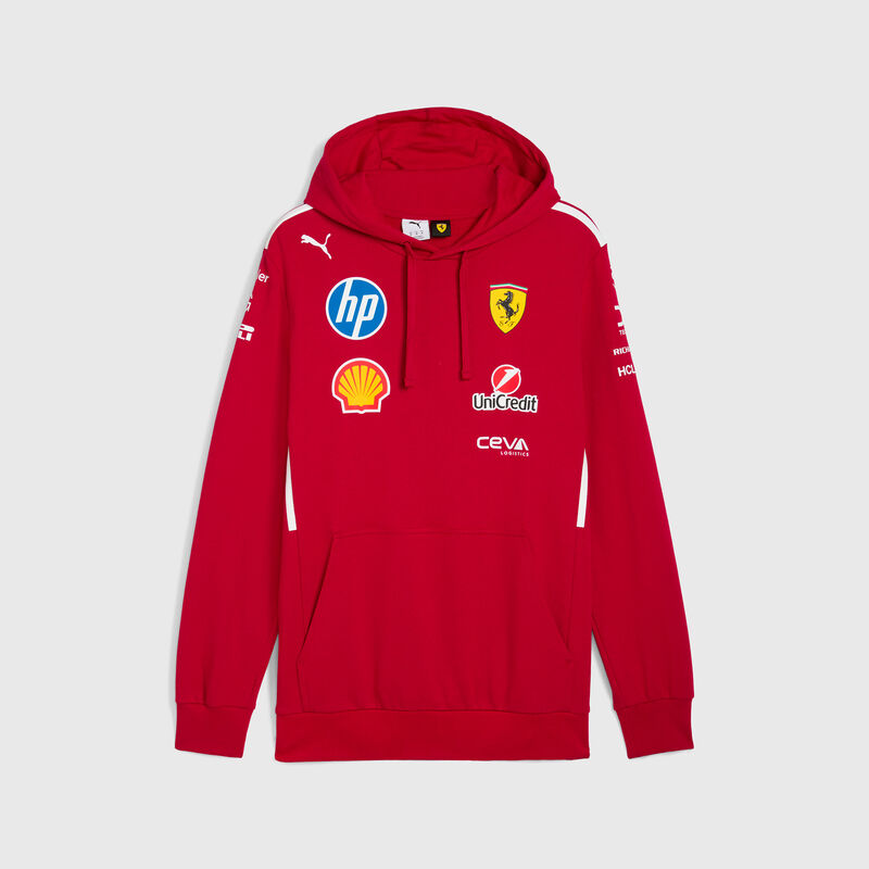 SF RP TEAM HOODIE - red