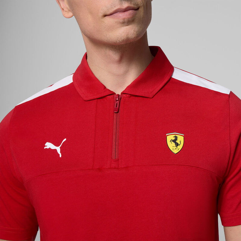 SF FW MENS POLO - red