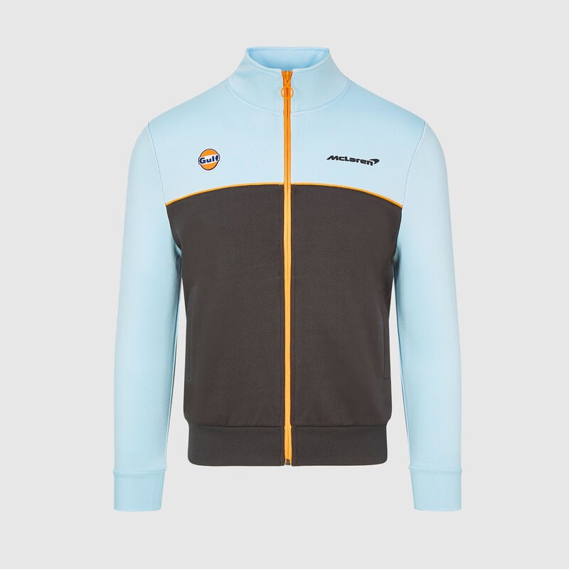 MCLAREN FW GULF TRACK JACKET - antracit
