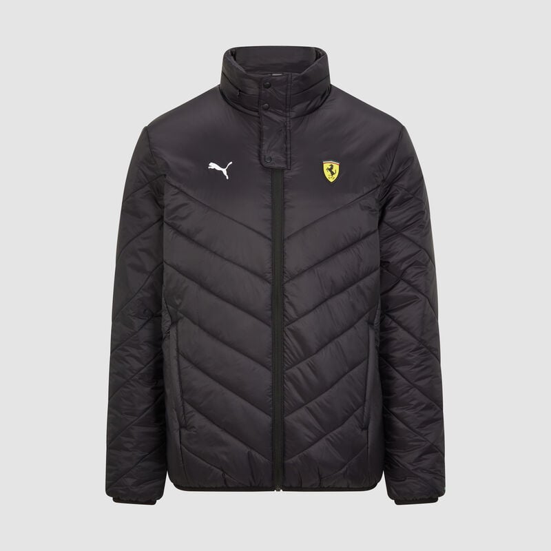 SF PU FW MENS PADDED JACKET - black