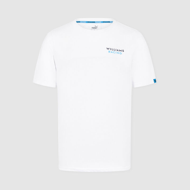 Abstract W T-shirt 2024 - Williams Racing - White 3XL for males - 8719203401003 - Fuel For Fans F1 Merchandise store