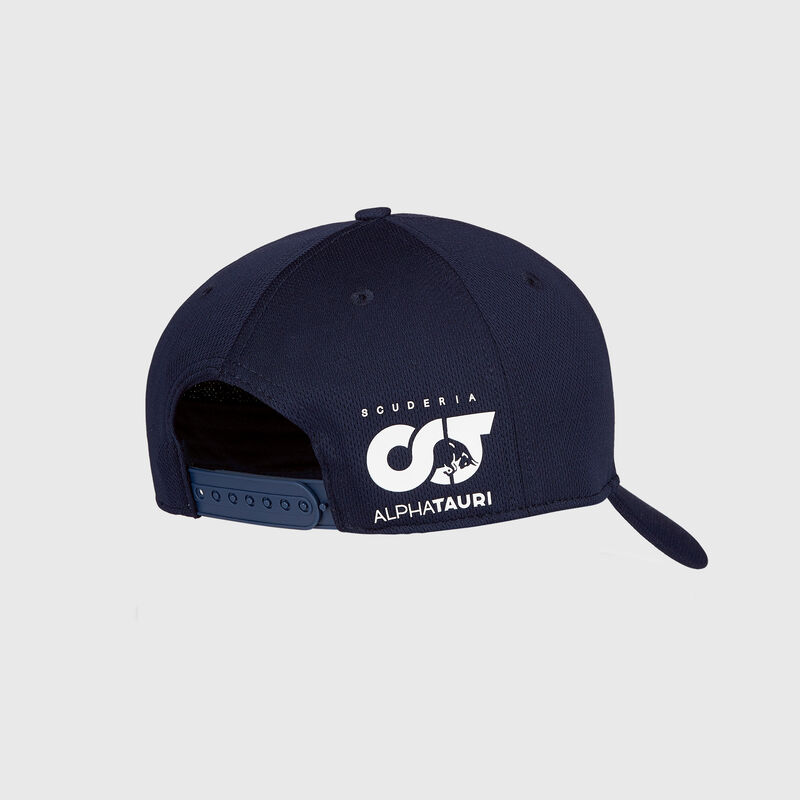 ALPHA TAURI RP LOGO CAP - navy