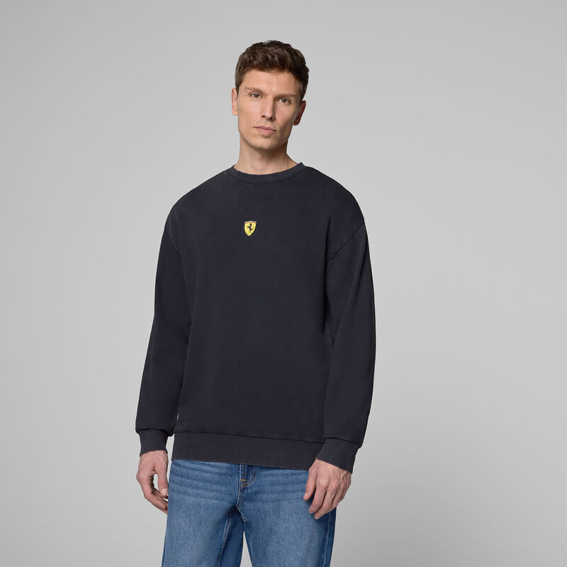 SF FW Driver Crew Sweatshirt - black