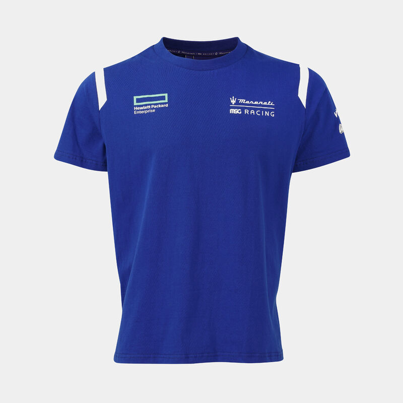 MASERATI FE MENS TEAM TEE - blue