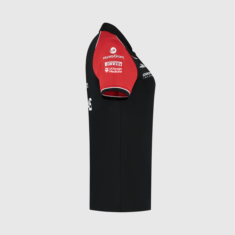 HAAS RP WOMENS TEAM POLO - black
