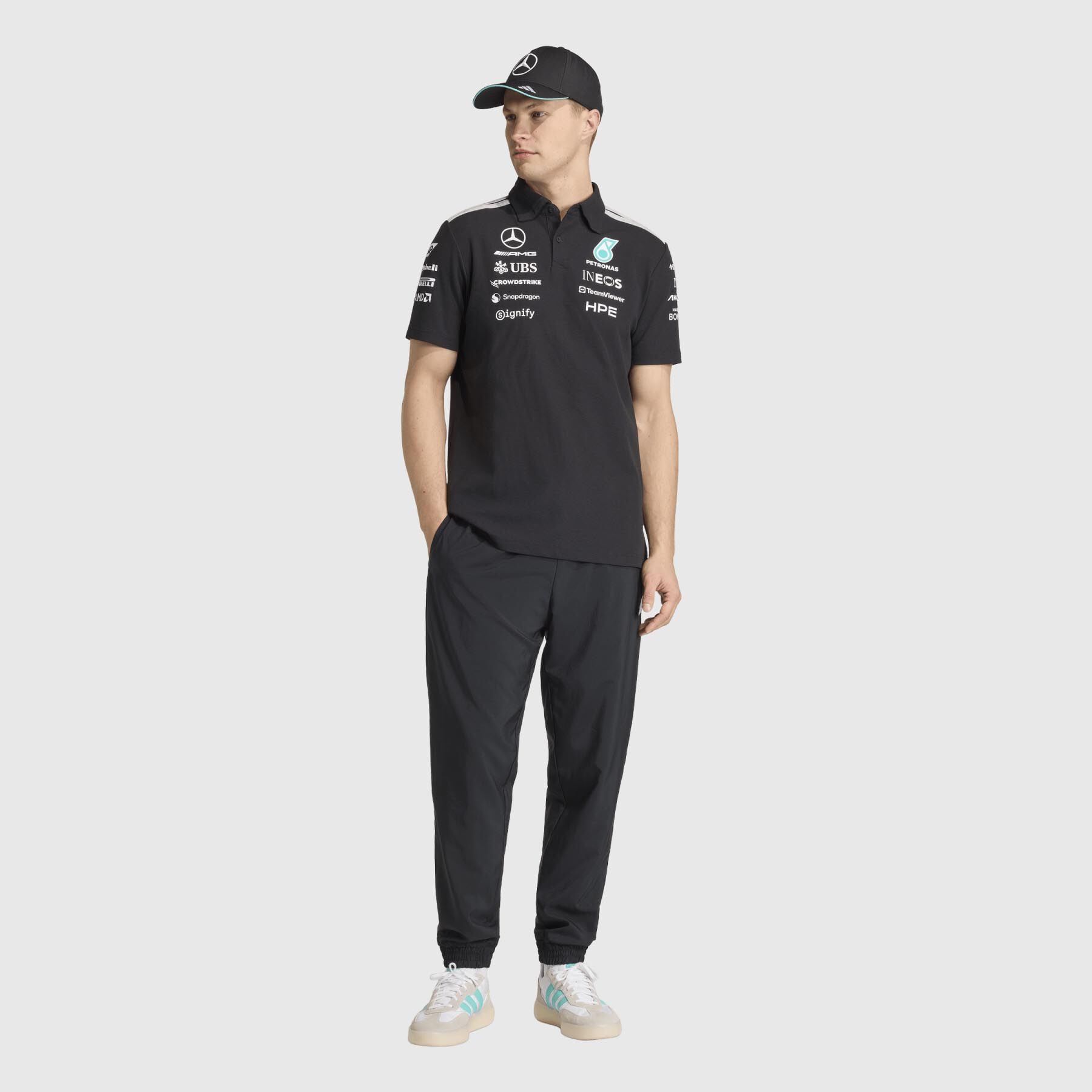 adidas 2026 Team Polo - Mercedes-AMG F1 | Fuel For Fans
