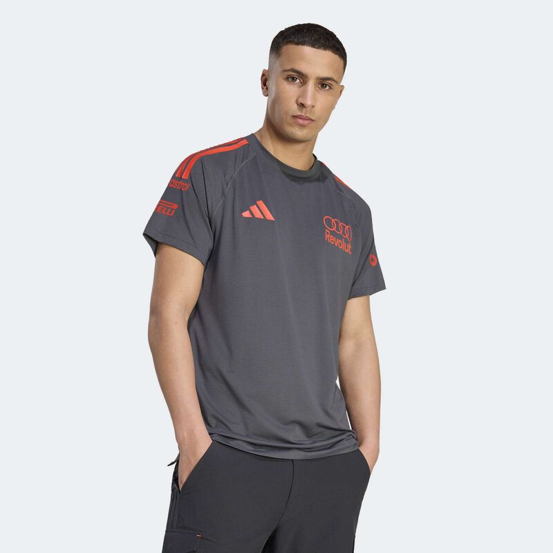 AUDI RP MENS MECHANICS TEE - Utility Black