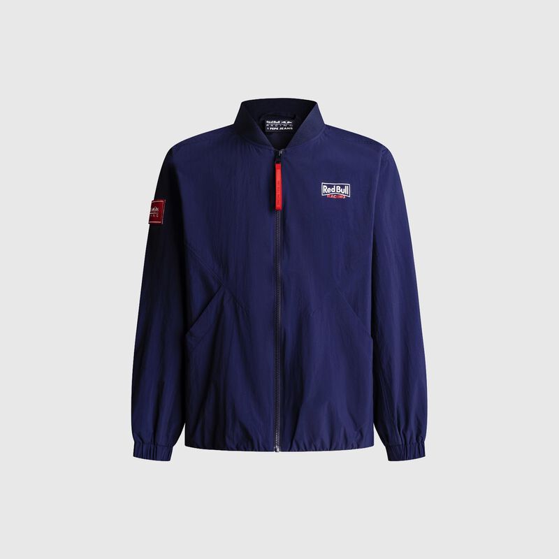Pepe Jeans Bomber Jacket 2026 - Red Bull Racing - Navy M for males - 8447508260710 - Fuel For Fans F1 Merchandise store