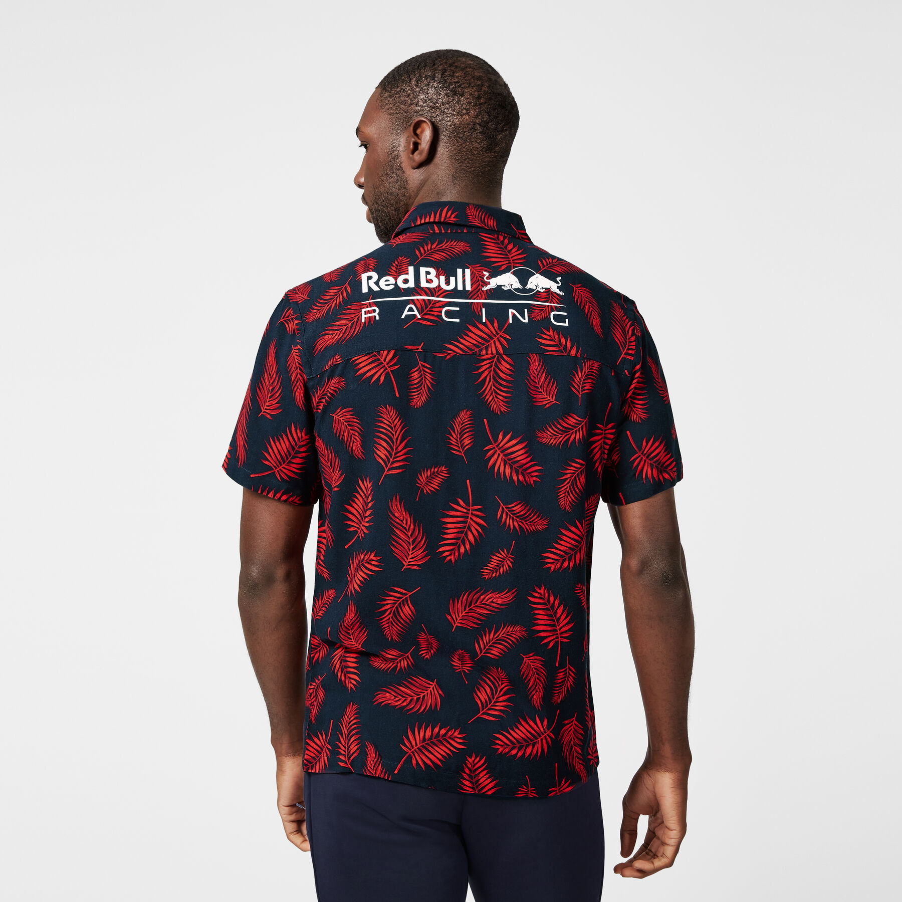 Red bull hawaiian shirt