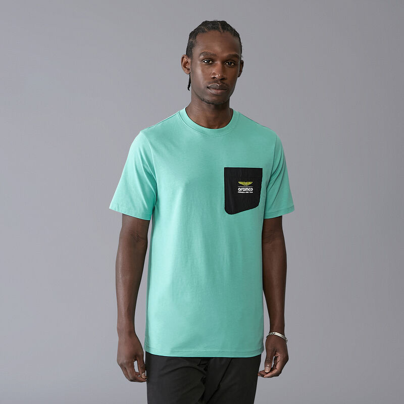 AMF1 FW LIFESTYLE TEE - teal