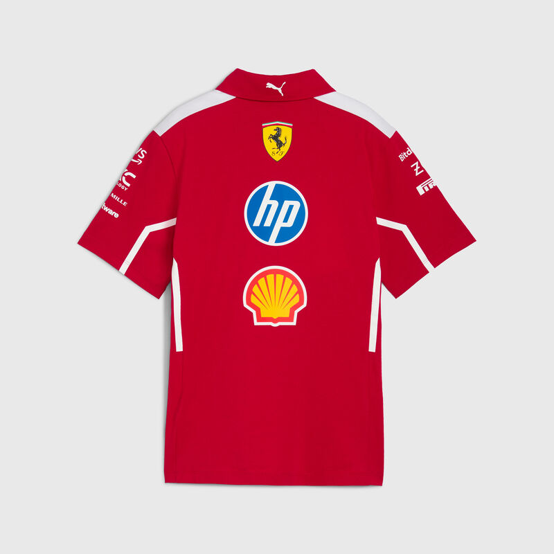 SF RP TEAM WOMENS POLO - red