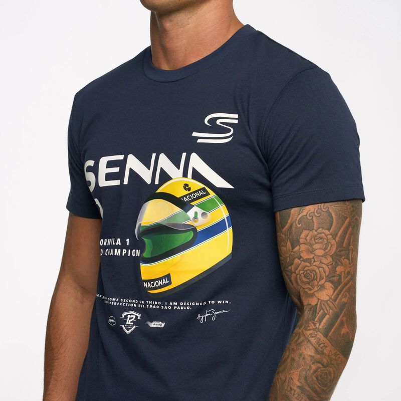 SENNA FW MENS 12 GRAPHIC TEE - navy