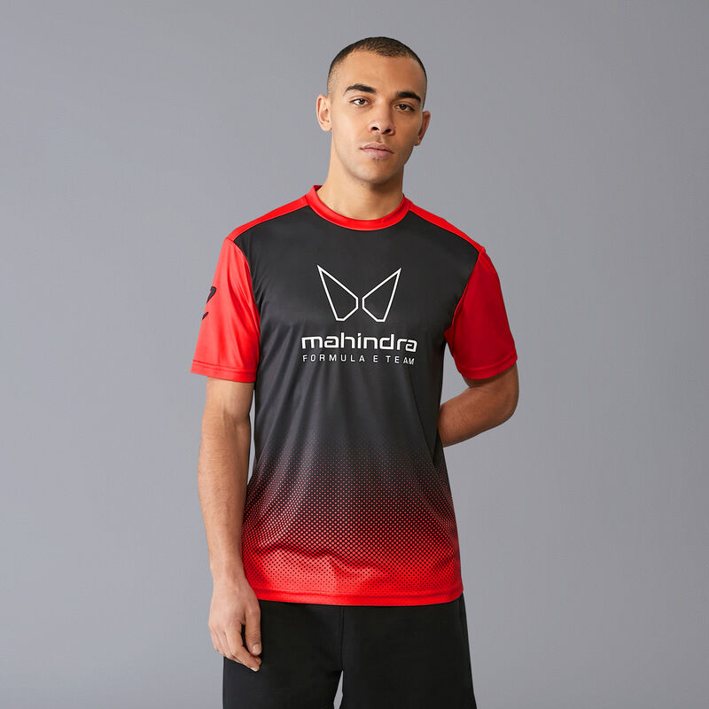 FE FW MENS MAHINDRA RACING TEE - red