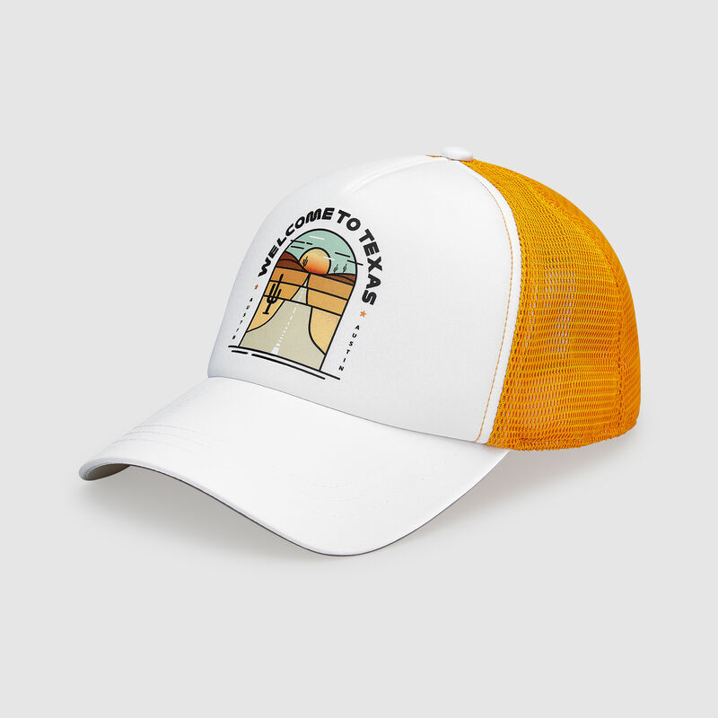 F1 FW SE RS AUSTIN CAP - white