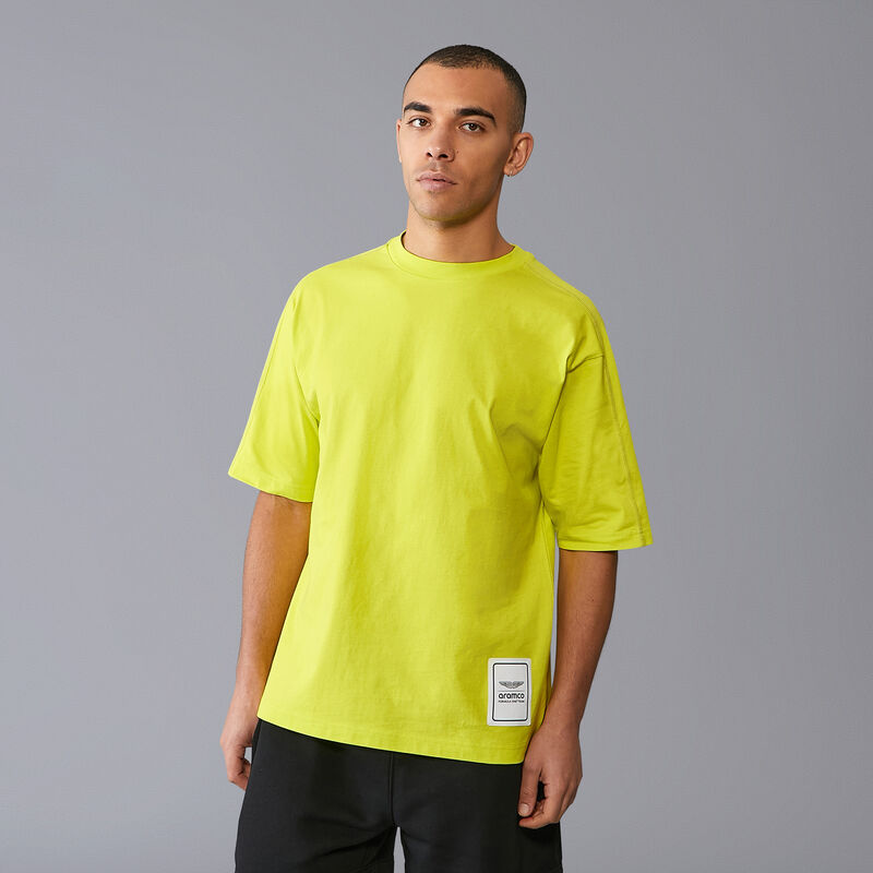 AMF1 FW LOGO TEE - lime