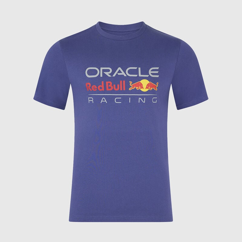 RBR FW UNISEX LARGE FRONT LOGO TEE - blue