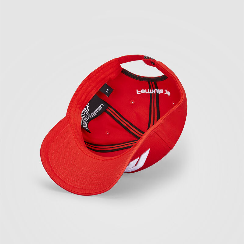 F1 FW LARGE LOGO BASEBALL CAP - red
