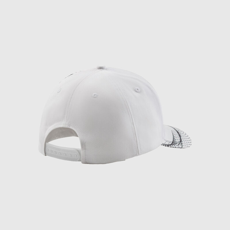 ALPHA TAURI SL LOGO CAP - white