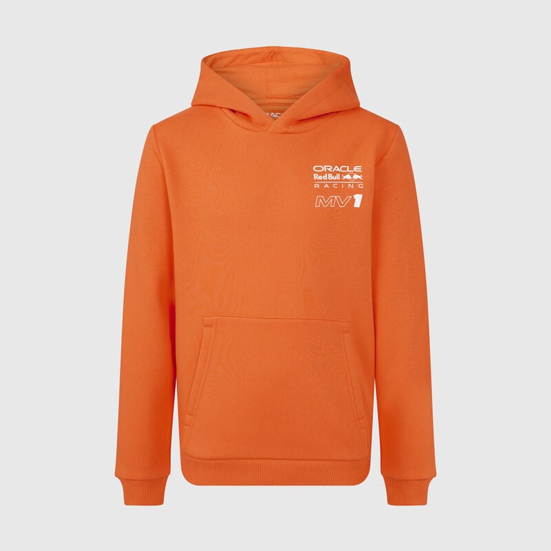 RBR SL FW 2023 KIDS VERSTAPPEN HOODIE - OPTION 2 - orange