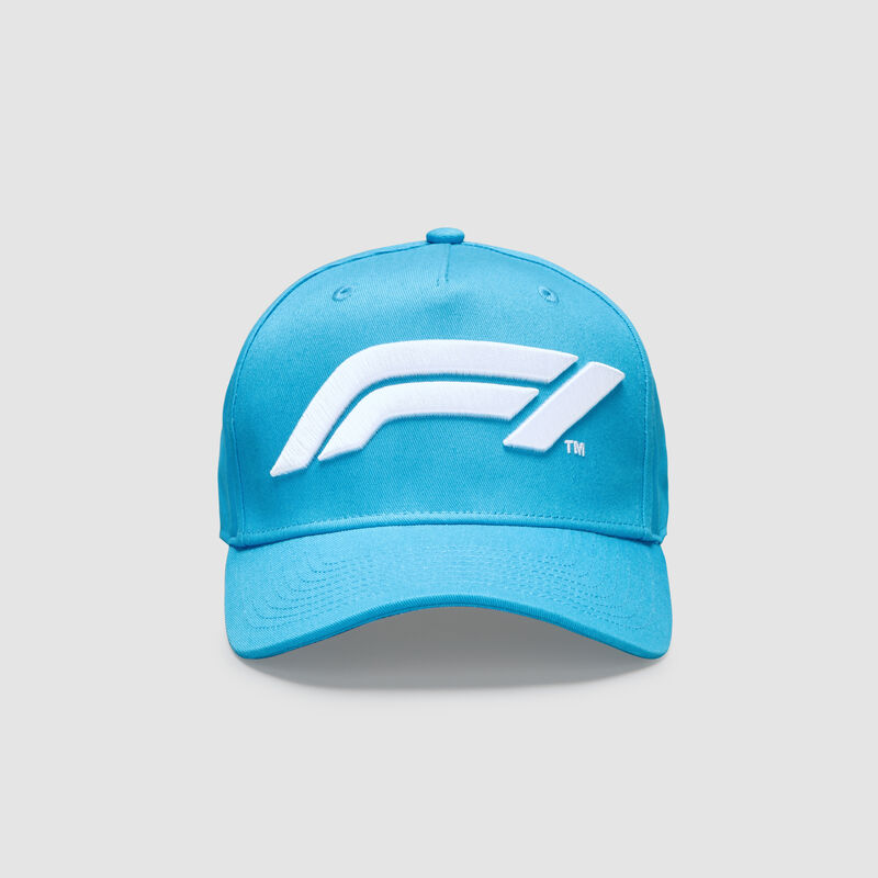 F1 FW LARGE LOGO BASEBALL CAP - bright blue