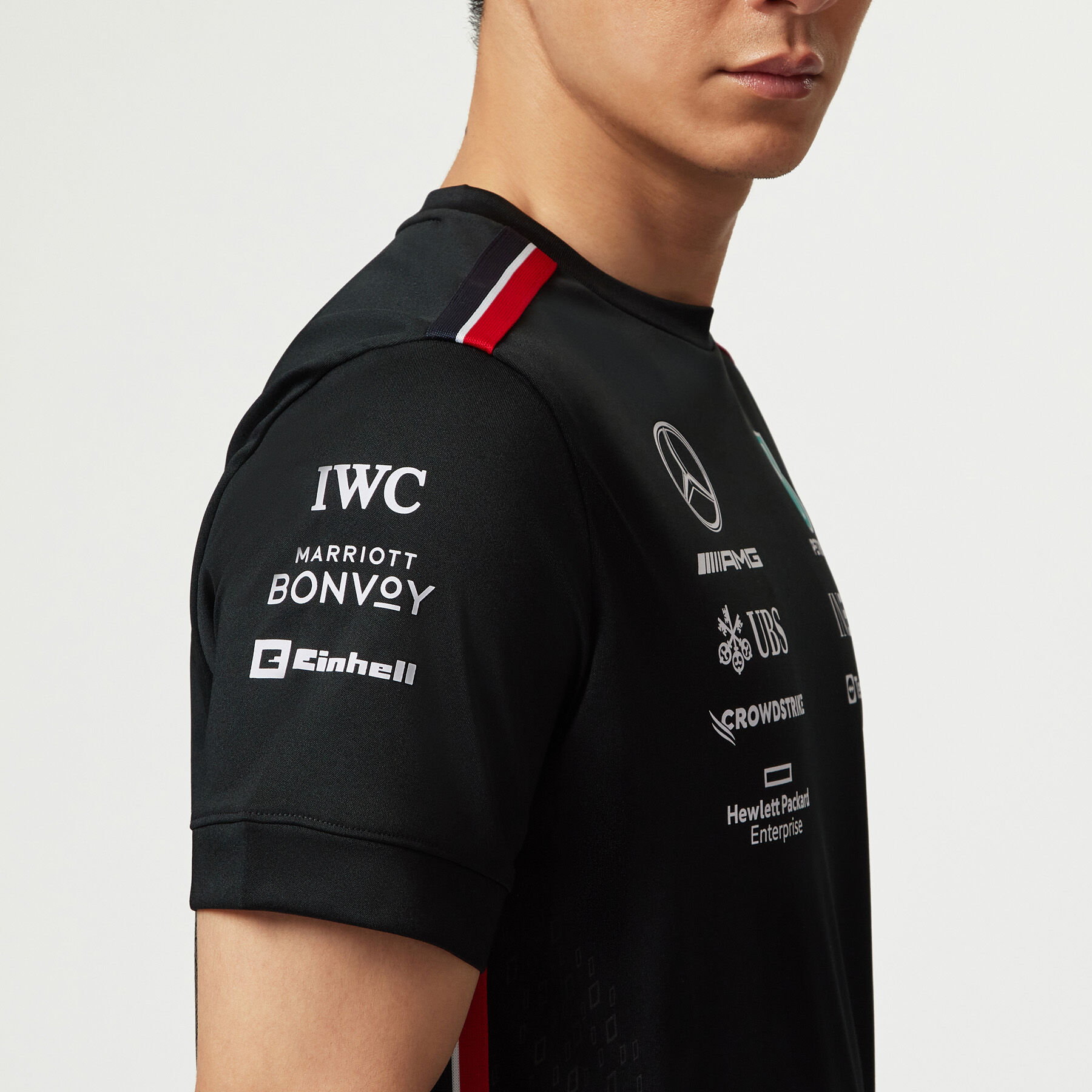 2023 Team Driver T shirt Mercedes AMG F1 Fuel For Fans