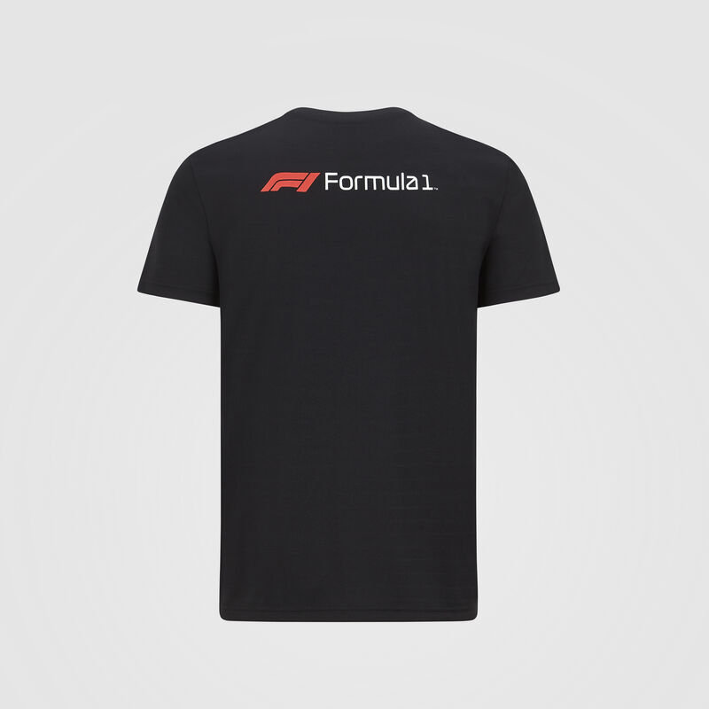 F1 FW MENS TECH TEE - black