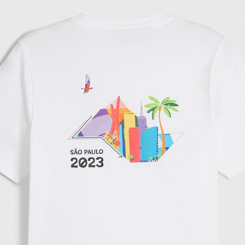 SF FW SE BRAZIL TEE - white