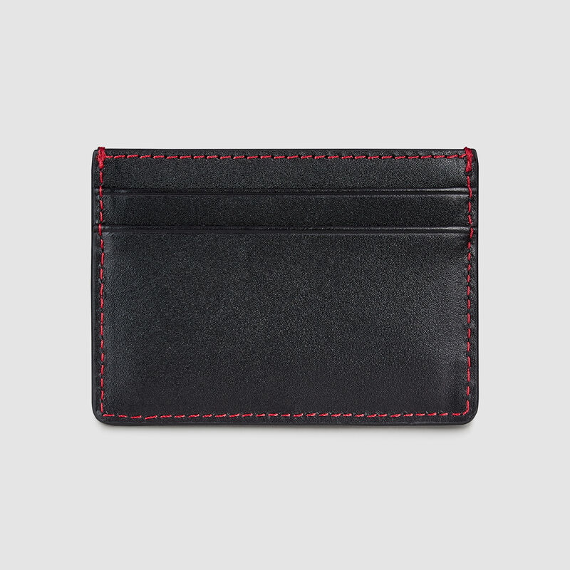 MAPF1 FW CNY LEATHER CARD HOLDER - black