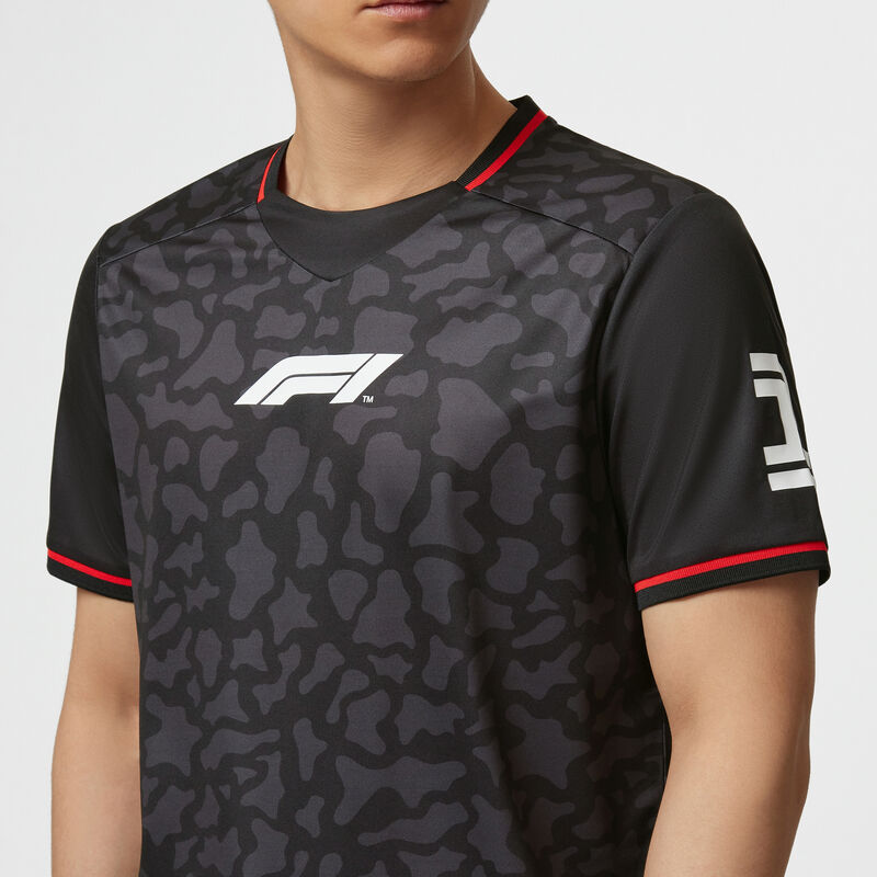 F1 FW CAMO SPORTS TEE - black