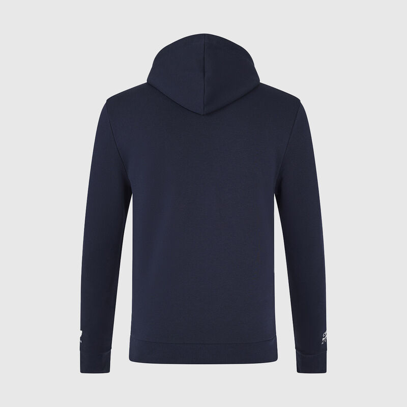 RBR FW UNISEX GRAPHIC BULL HOODIE - navy