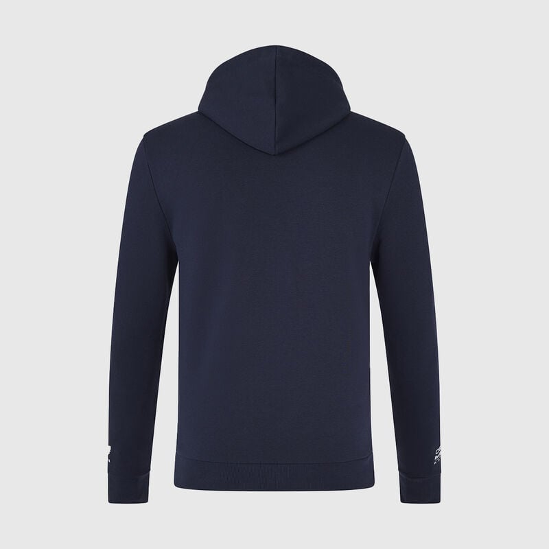 RBR FW UNISEX GRAPHIC BULL HOODIE - navy