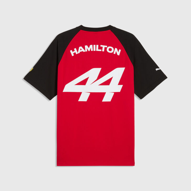SF FW Hamilton Tee - Rosso Corsa - Puma Black