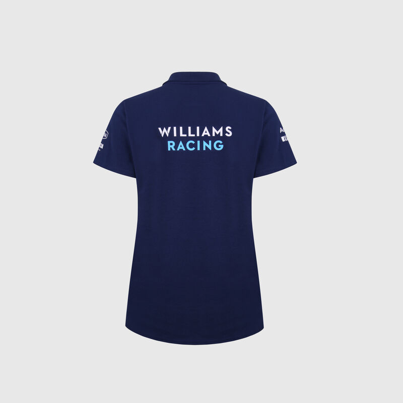 WILLIAMS RP WOMENS MEDIA POLO - navy