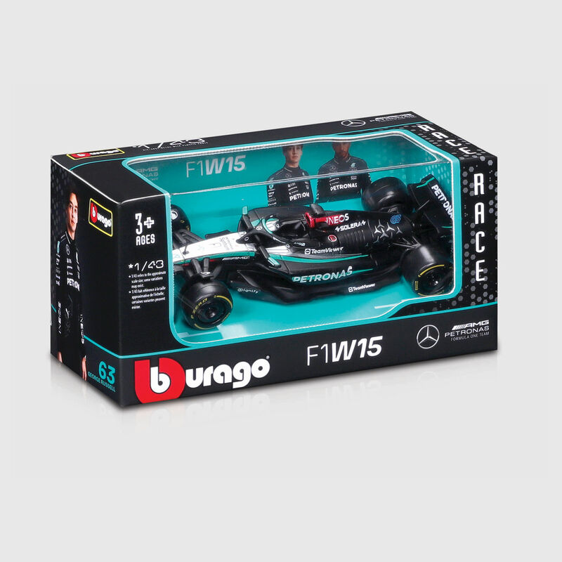 MAPF1 GR W15 SC 1:43 CAR - silver