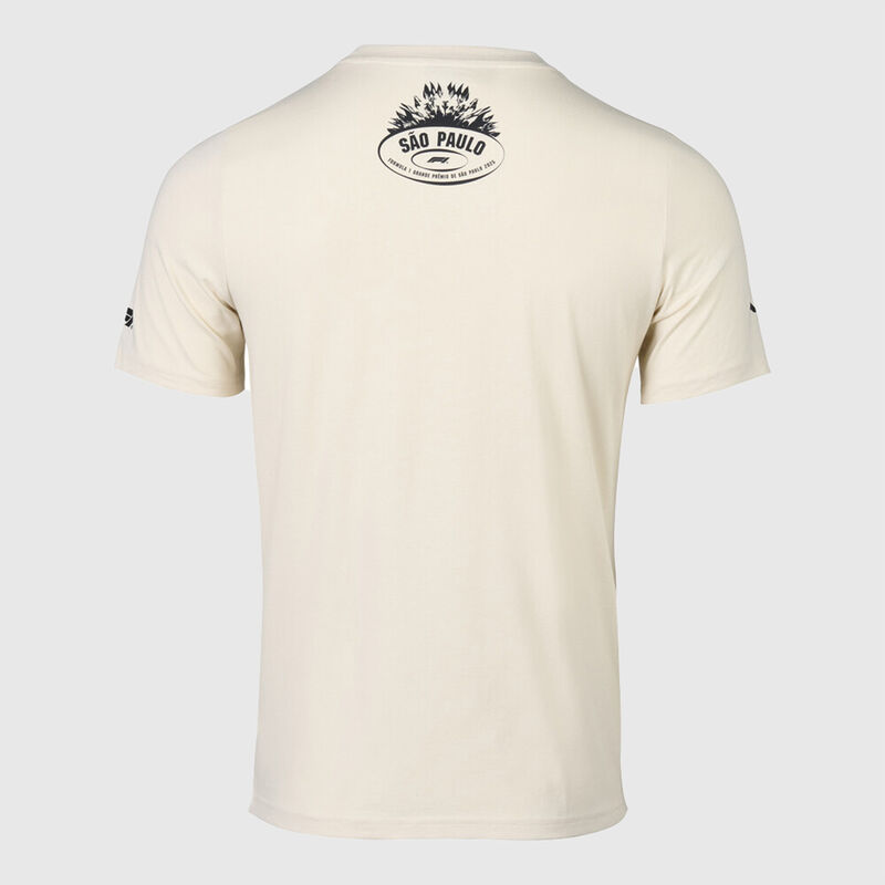 F1 FW SE BRAZIL TEE - cloud cream
