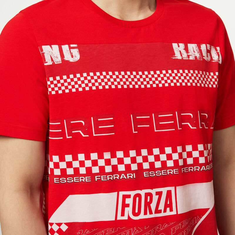 SF FW MENS GRAPHIC TEE - red