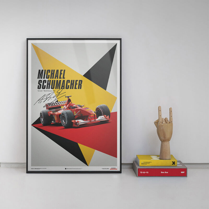 SF SL SCHUMACHER - GERMANY - SUZUKA GP POSTER - Multicolor