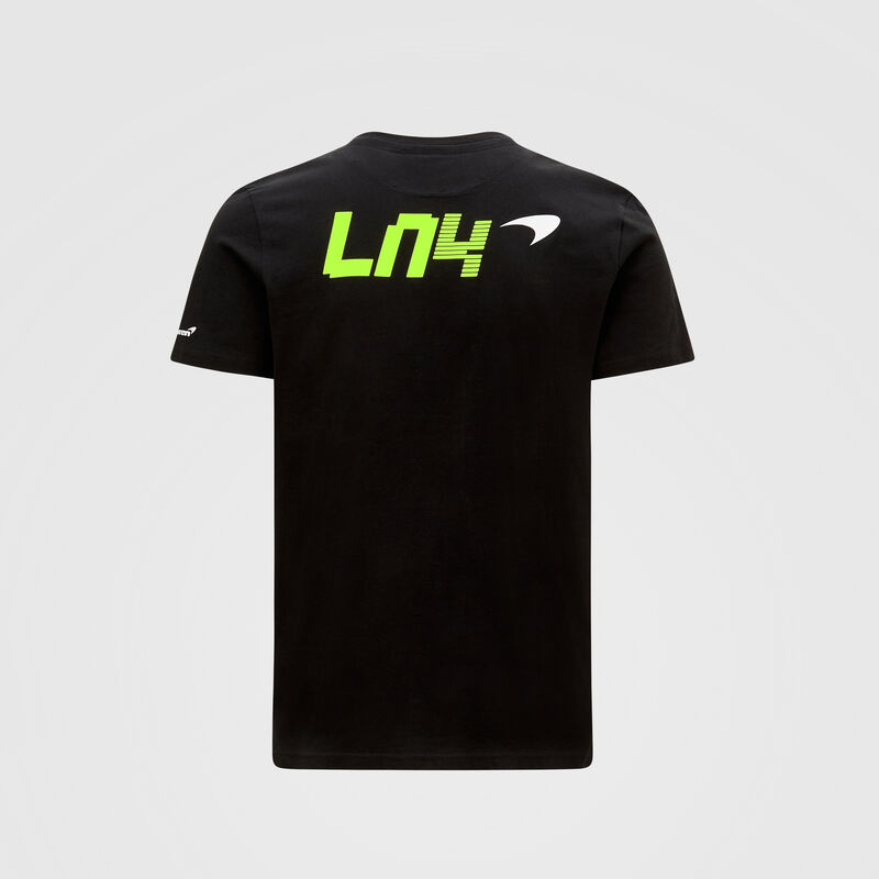 MCLAREN FW MENS LANDO LN4 GLITCH TEE - black