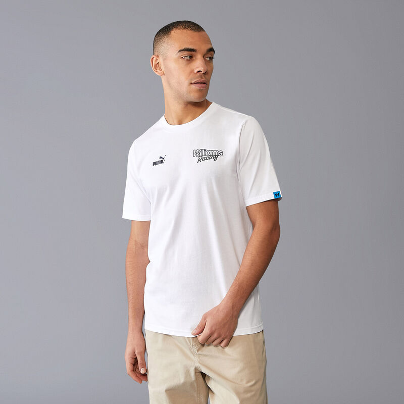 WILLIAMS RACING FW MENS LEGACY TEE - white
